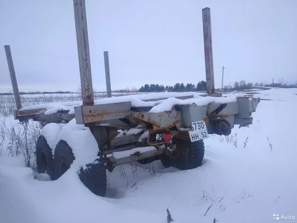 Тракторный прицеп 2ПТС-9 (лесовозный)