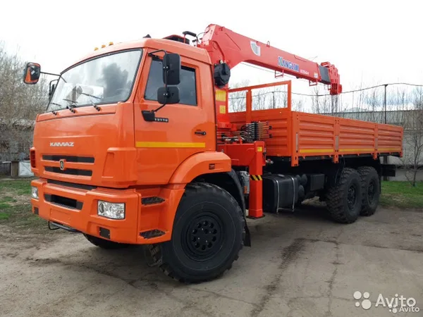 Бортовой грузовик с КМУ КамАЗ 43118-3027-50