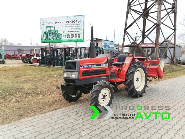 Мини-трактор Yanmar F22D в кредит на три года