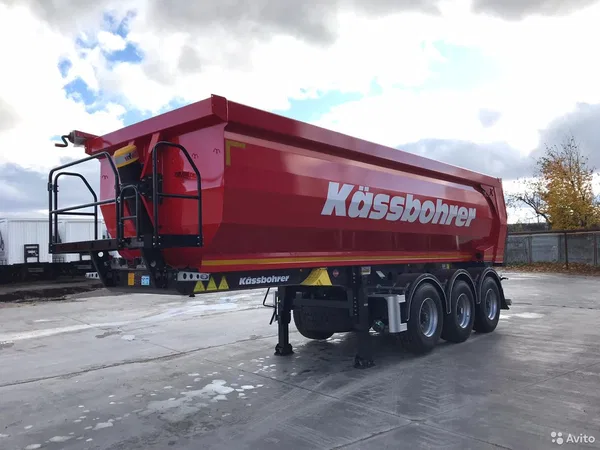 Самосвальный полуприцеп Kassbohrer DL 27 м3