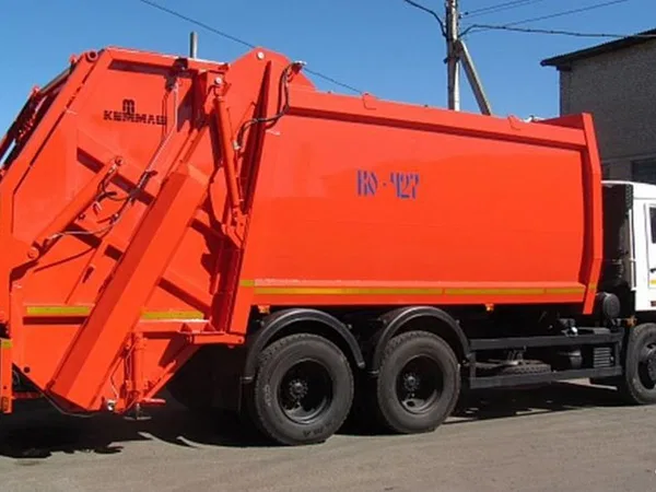 Мусоровоз Коммаш Мценск КО-427-80 на шасси КамАЗ 65115-50