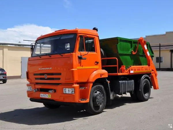 Бункеровоз РАРЗ МК-4512-04 на шасси КамАЗ 43255-3010-69