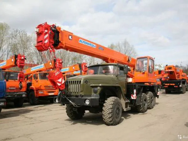Автокран Клинцы КС-55713-3К-1 на шасси УРАЛ 4320