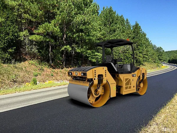 Двухвальцовый каток Caterpillar CB10