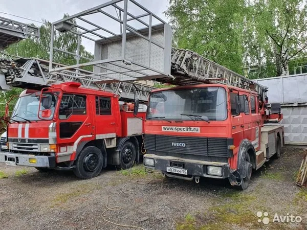 Пожарная машина Iveco Пожарная лестница