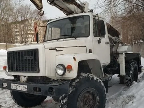 Бурильно-крановая машина Aichi D400 на шасси ГАЗ 3308