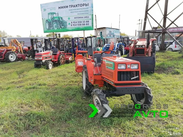 Мини-трактор Hinomoto N179 с почвофрезой 130 см