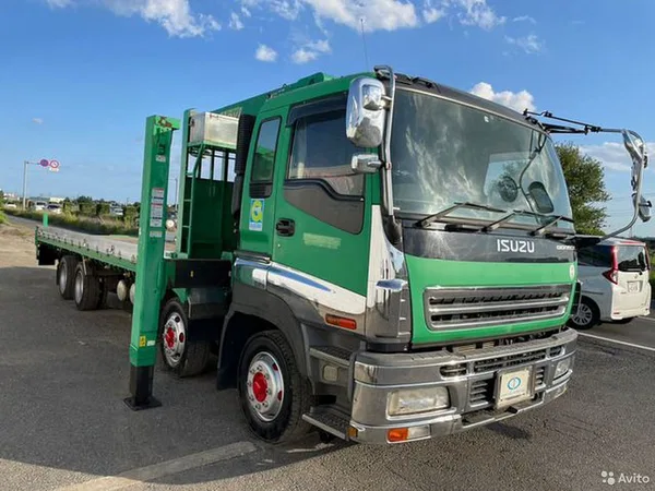 Бортовой грузовик с КМУ ISUZU Giga (C-series)