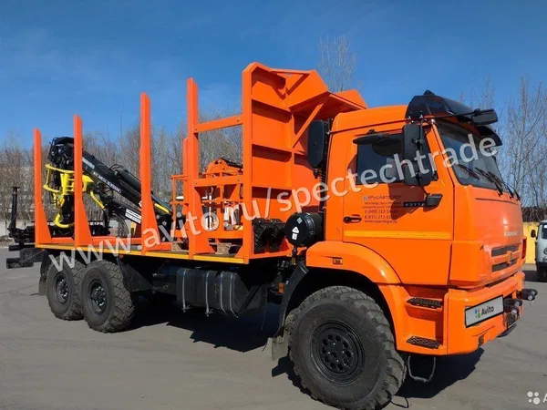 Сортиментовоз КамАЗ 43118 с КМУ