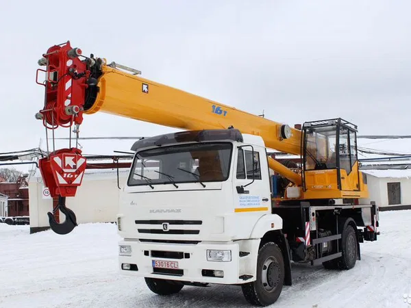 Автокран Клинцы КС-45719-8К на шасси КамАЗ 53605