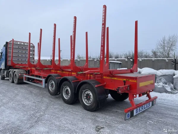 Полуприцеп сортиментовоз Berger 9853