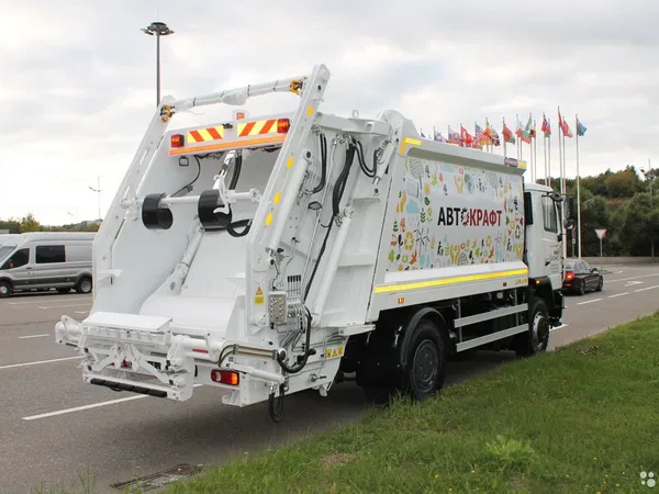 Мусоровоз Автокрафт Pressmaster 16м3 с порталом