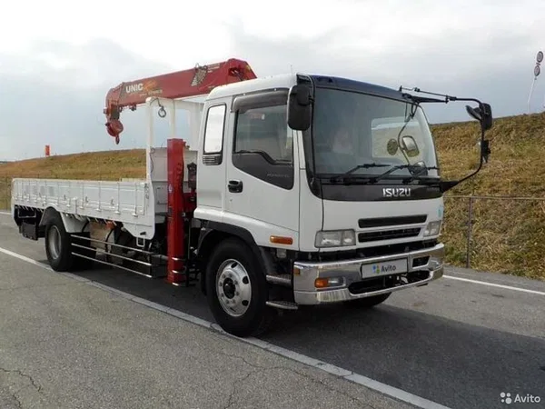 Бортовой грузовик с КМУ ISUZU Forward (F-Series)
