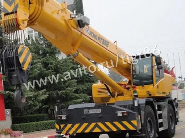 Самоходный кран XCMG RT55E