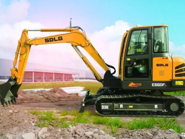 Гусеничный экскаватор SDLG E660FL