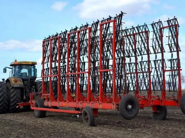 Борона зубовая БГЗ-15-2 двухрядная