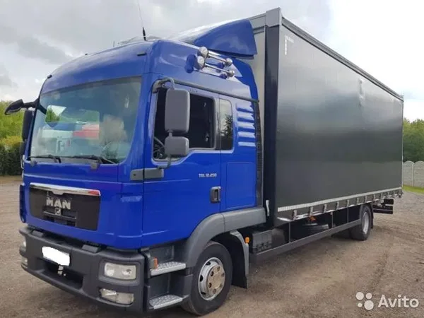 Тентованный грузовик MAN TGL12.250