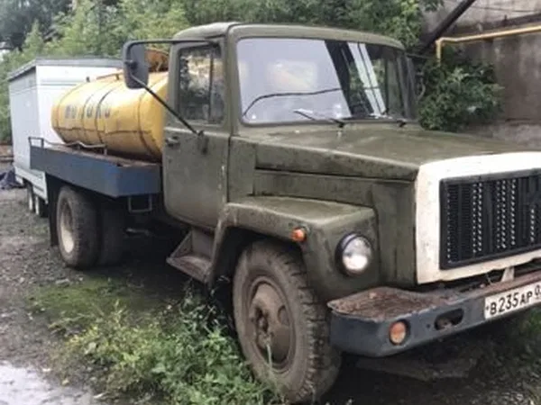 Автоцистерна ГАЗ 53 молоковоз