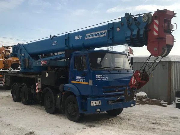 Автокран Клинцы КС-65719-1К-1 на шасси КамАЗ 6540