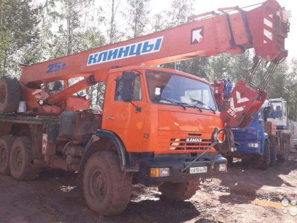 Автокран Клинцы на шасси КамАЗ 43118