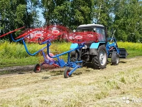 Грабли ворошилки прицепные