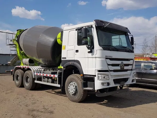 Автобетоносмеситель HOWO с АБС Zoomlion 10 куб. м.