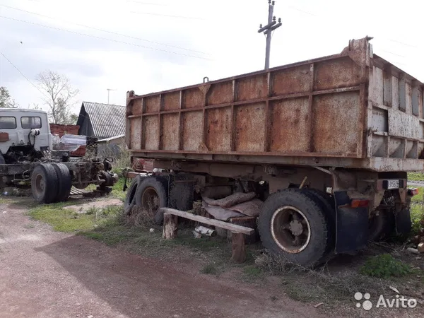 Бортовой прицеп 10т