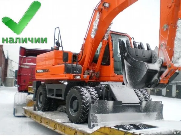 Колесный экскаватор Doosan DX160W