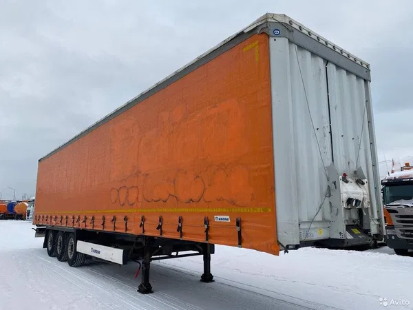 Тентованный полуприцеп Krone Profi Liner