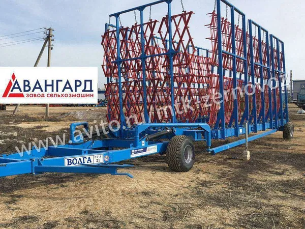 Борона зубовая Авангард Волга СГА-19У сцепка