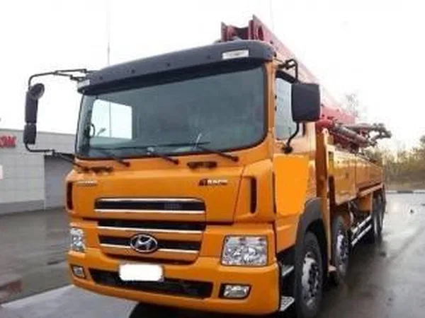 Автобетононасос JUNJIN на шасси Hyundai Trago