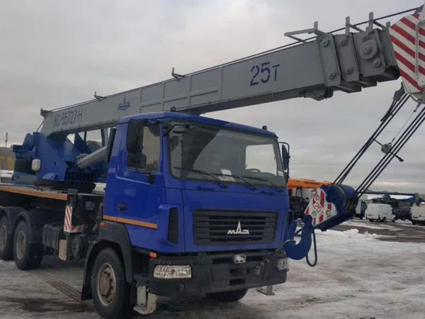 Автокран МАЗ КС-55727-Н-12 ЗУБР
