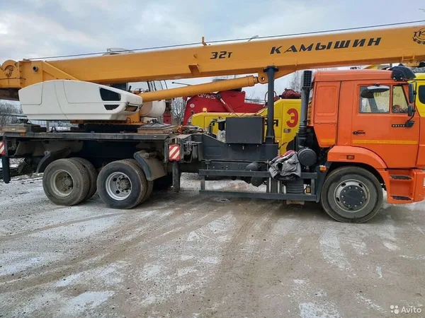 Автокран Камышин КС-5576К на шасси КамАЗ 65115