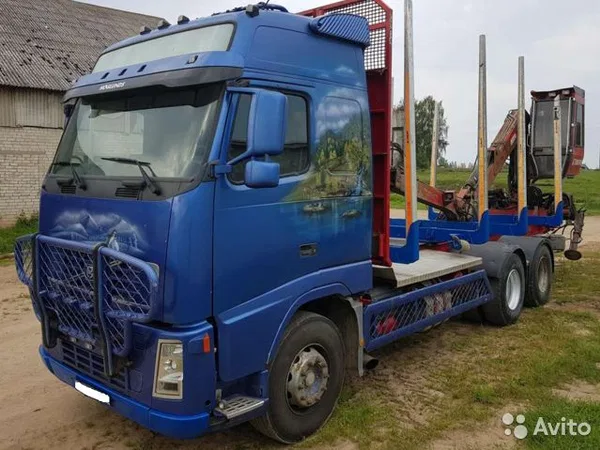 Сортиментовоз Volvo FH520