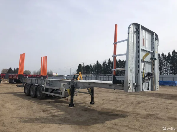 Полуприцеп сортиментовоз Zaslaw 80 куб.м