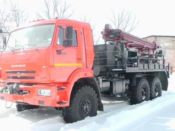 Мобильная буровая установка Геомаш ПБУ-2-314 на шасси КамАЗ 43118