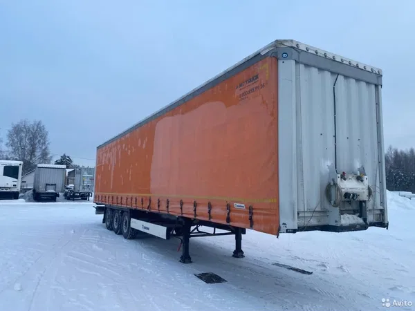 Тентованный полуприцеп Krone SD