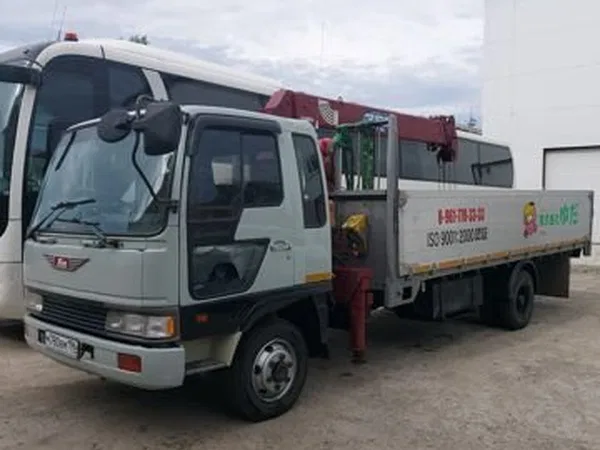 Бортовой грузовик с КМУ HINO Ranger