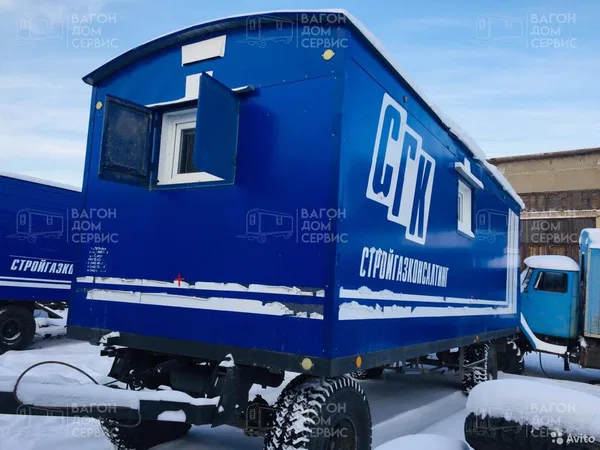 Вагон дом Сургутский завод мобильных модулей Спутник 8 мест