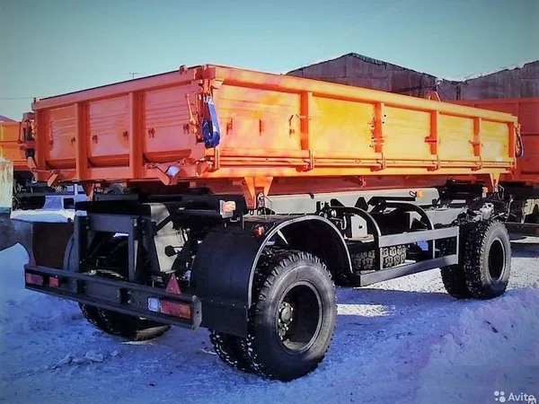 Самосвальный прицеп Нефаз 8560-02