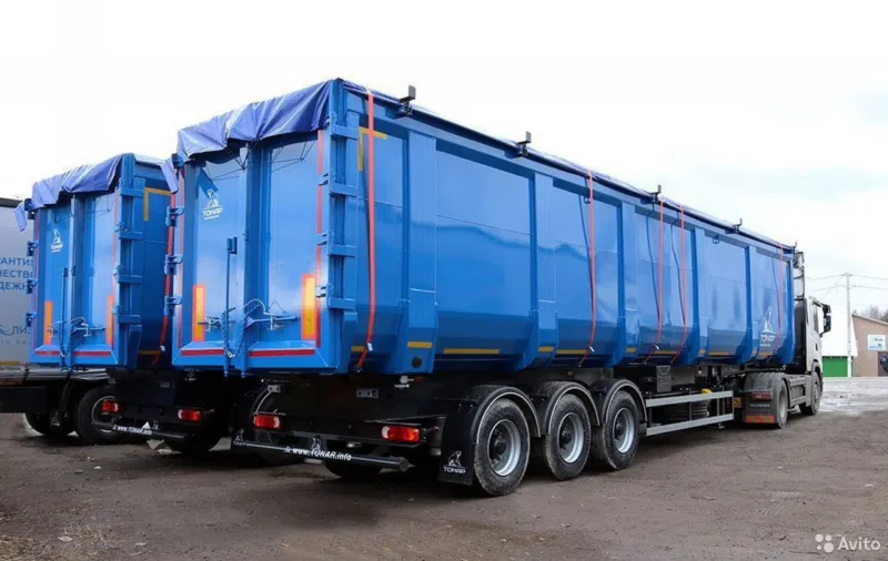 Полуприцеп металловоз (ломовоз) Тонар SH3-74M (97464)