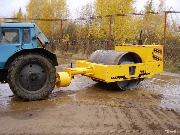 Прицепной каток Завод Дорожных машин DM-08