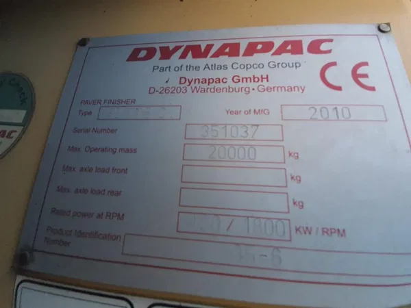 Асфальтоукладчик Dynapac SD115C