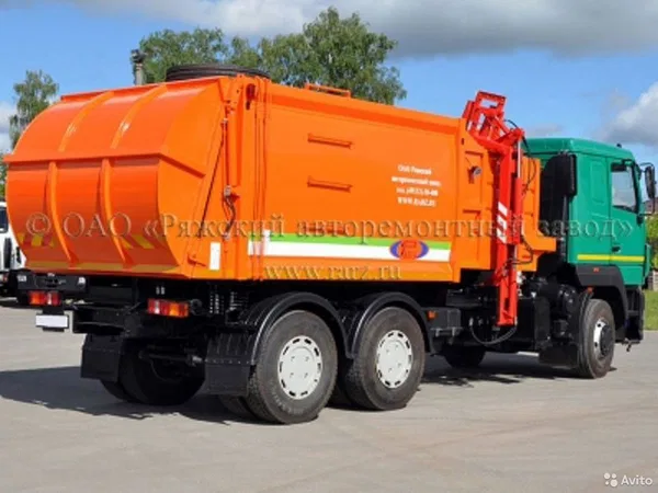 Мусоровоз РАРЗ МК-3552-11 на шасси МАЗ 631226