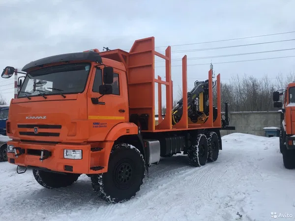 Сортиментовоз КамАЗ 43118 с КМУ