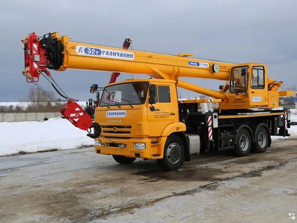 Автокран Галичанин КС-55729-1В-3 (ОВОИД) на шасси КамАЗ 65115