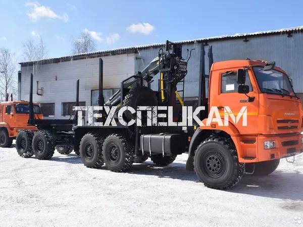 Сортиментовоз КамАЗ 43118-3027-50 с КМУ