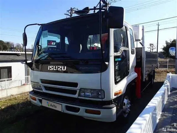 Бортовой грузовик с КМУ ISUZU Forward (F-Series)