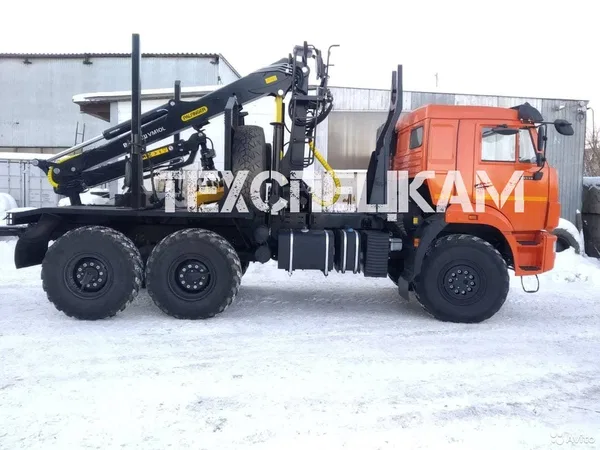 Сортиментовоз КамАЗ 43118 с КМУ