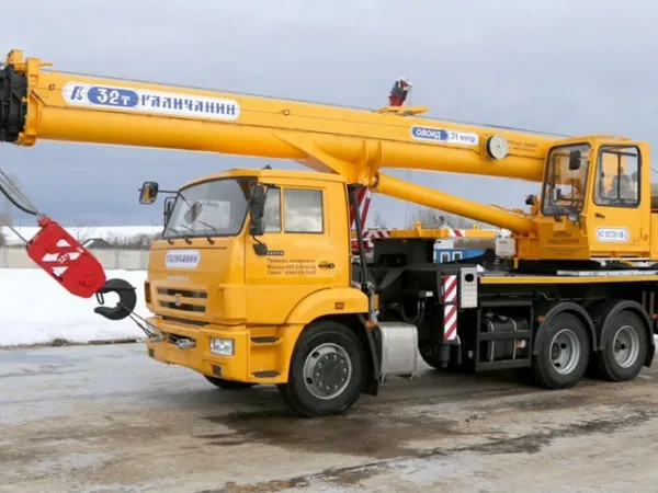 Автокран Галичанин КС-55729-1В-3 на шасси КамАЗ 65115
